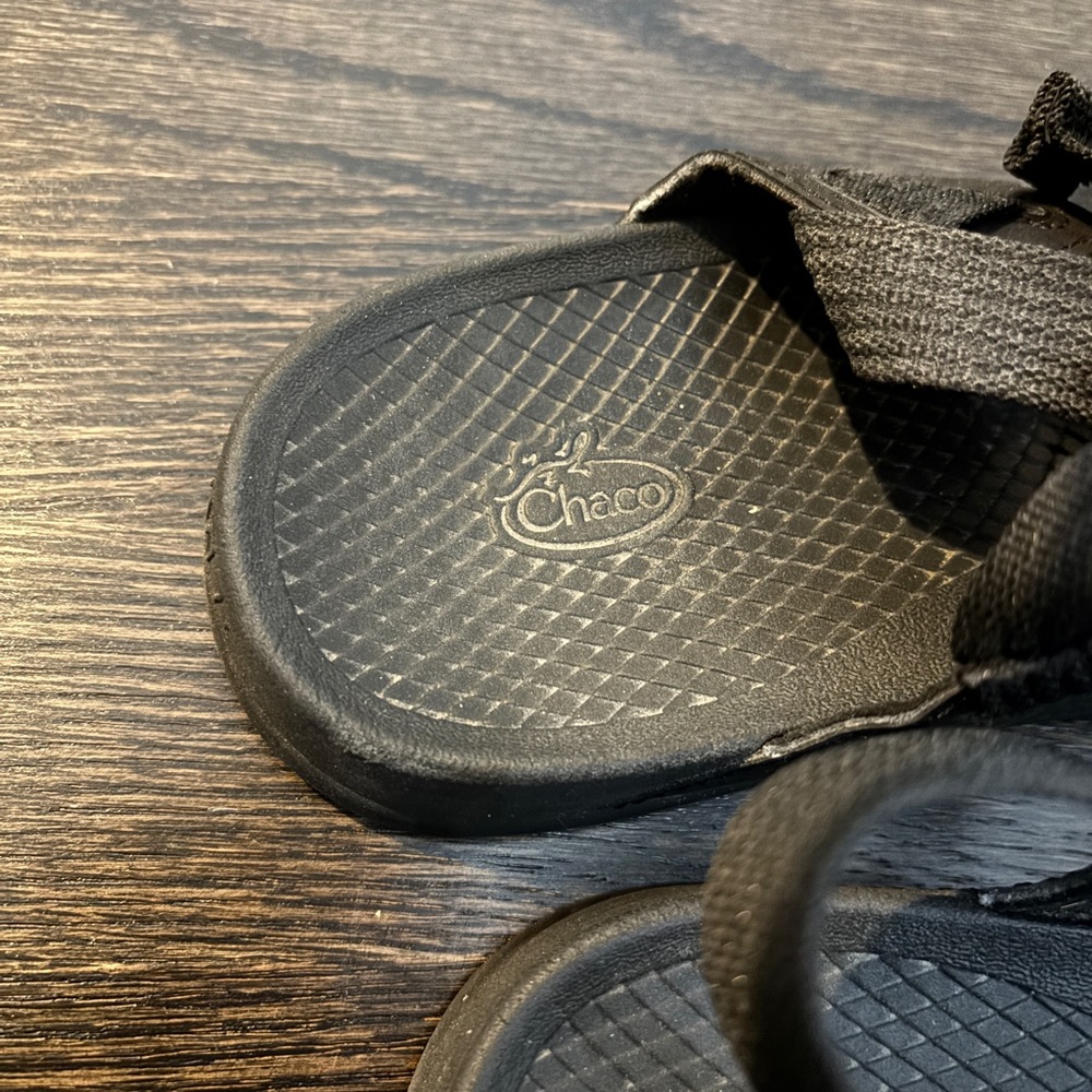 Chaco Black Lowdown Sport Sandal with Adjustable Straps - Picture 4 of 5